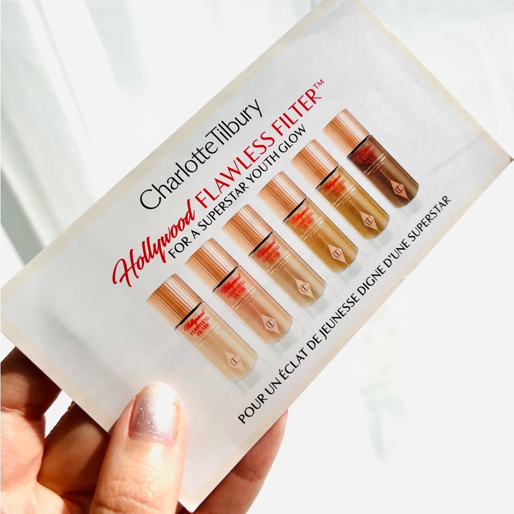 5 for 25⚡️Charlotte Tilbury Hollywood Flawless Filter 6 Set Sampler